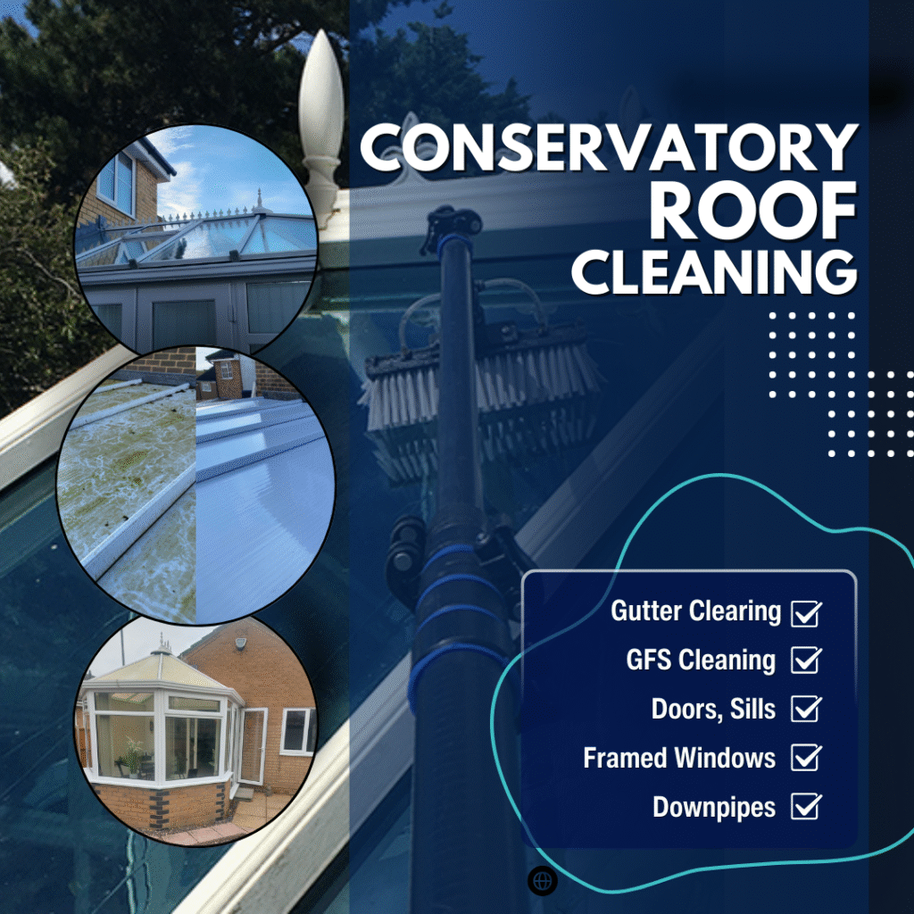 A digital marketing ad for Dawson's Gutter Cleaning