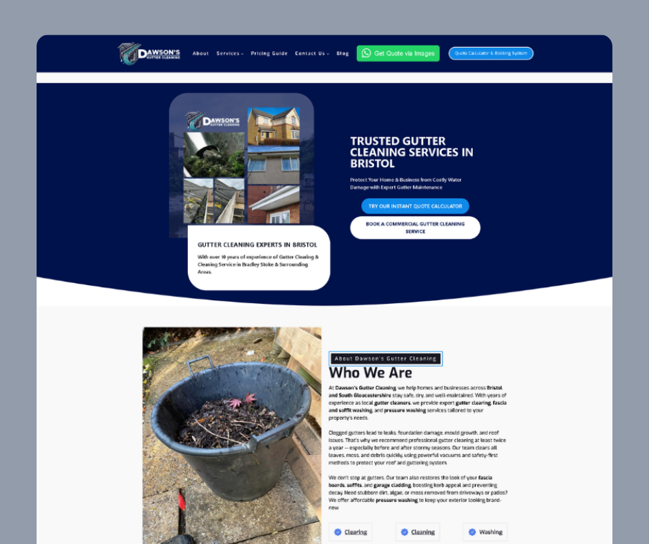 Dawsons-Gutter-Cleaning-Website-Design