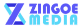 An image of Zingoe Media Logo Horizontal Format