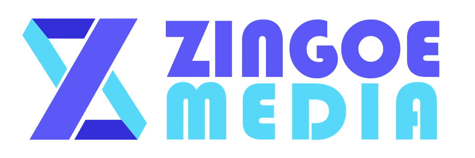 An image of Zingoe Media Logo Horizontal Format